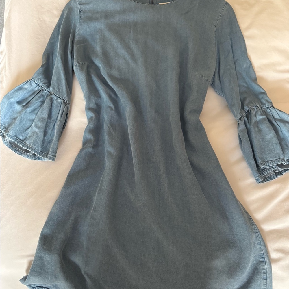 Zara - Soft Denim Women’s Dress Size Medium